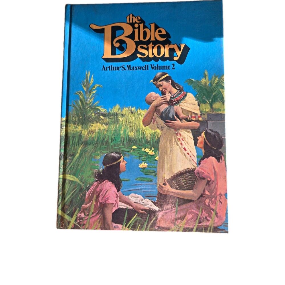 The Bible Story Vol 2 Mighty Men of Old by Arthur S. Maxwell HC Illus 1956 1980